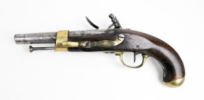ARMES à FEU. Pistolet à silex de cavalerie...