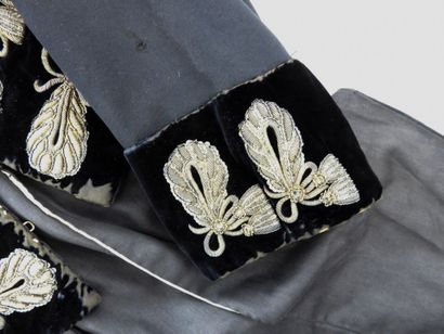 UNIFORMES. SUÈDE. Habit brodé de la cour...