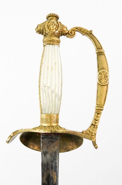 ARMES BLANCHES. EMPIRE ALLEMAND. Epée de...