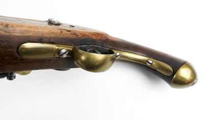 ARMES à FEU. AUTRICHE. Pistolet à silex de...