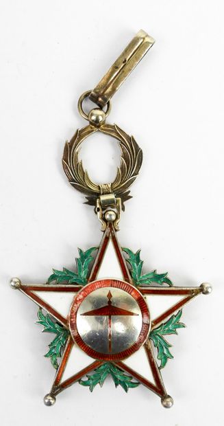 DECORATIONS. MOROCCO. Order of the Ouissam...