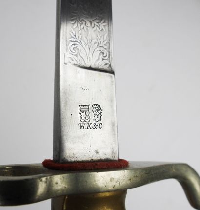 BAIONNETTES. PRUSSE. Type 1871 exit bayonet...