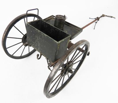 CURIOSITÉ. Modèle réduit d'un canon à chargement...