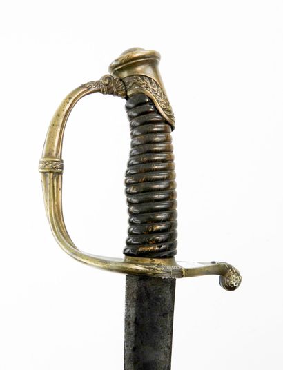 ARMES BLANCHES. Sabre modèle 1821 d'officier...