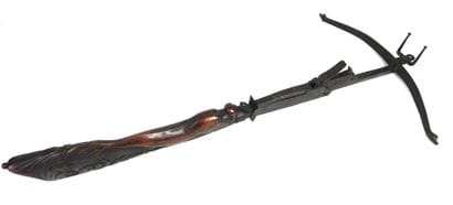 ARME de JET. Arbalète de tir, arbrier en...