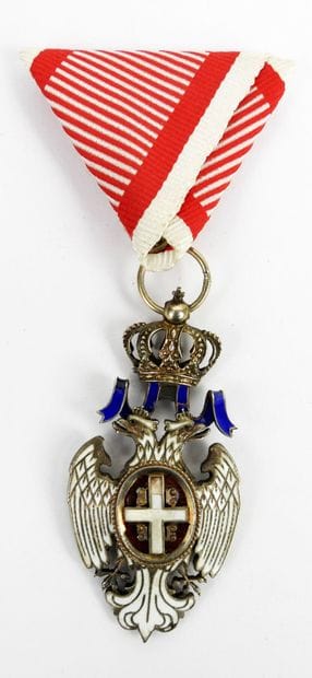 DECORATIONS. SERBIA. Order of the White Eagle...