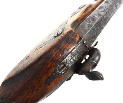 ARMES à FEU. Paires de pistolets à silex...