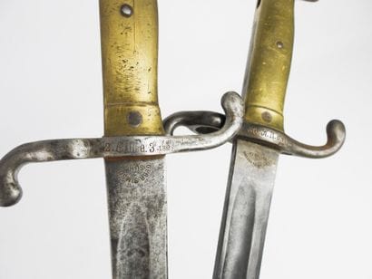 BAIONNETTES. PRUSSIA. Set of 2 model 1871...