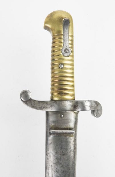 BAIONNETTES. Model 1842 saber-bayonet with...