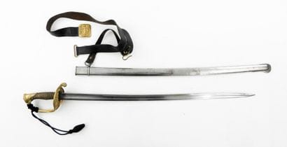 ARMES BLANCHES. Sabre d'adjudant d'infanterie...