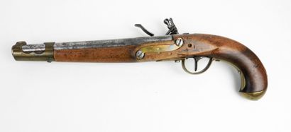 ARMES à FEU. AUTRICHE. Pistolet à silex de...