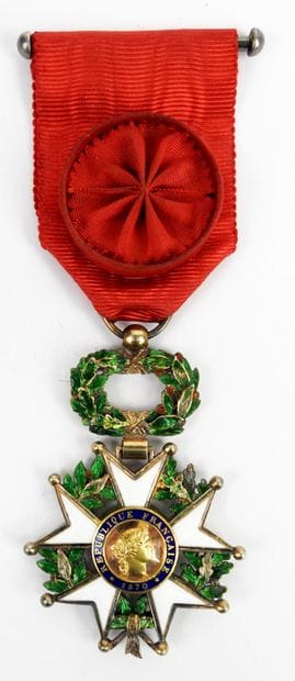 DÉCORATIONS. ORDRE de la LÉGION d'HONNEUR....