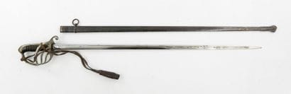 ARMES BLANCHES. Sabre d'officier d'infanterie...