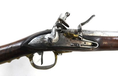 FIREARMS. Rare model 1777 cavalry flintlock...