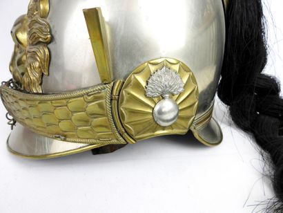 COIFFURES. BELGIUM. Cuirassier troop helmet,...