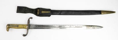 BAIONNETTES. PRUSSE. Model 1871 bayonet with...