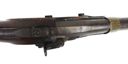 ARMES à FEU. Pistolet de traite réalisé à...