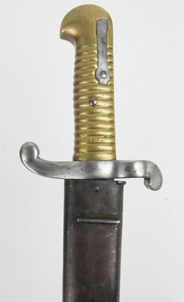 BAIONNETTES. Model 1842 saber-bayonet with...