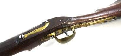 FIREARMS. Rare model 1777 cavalry flintlock...