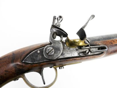 ARMES à FEU. AUTRICHE. Pistolet à silex de...