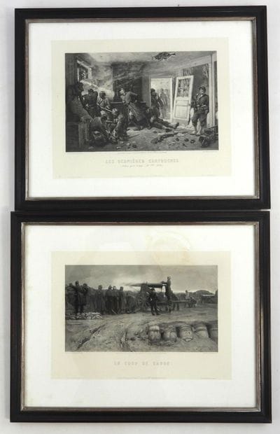 GRAVURES. Alphonse de NEUVILLE (1835-1885)...