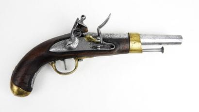 ARMES à FEU. Pistolet à silex de cavalerie...