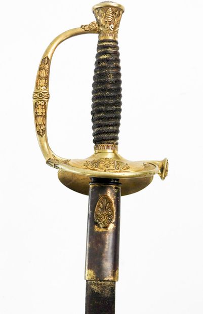 ARMES BLANCHES. Epée modèle 1816 d'officier...