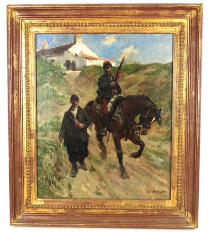 Paul Émile BOUTIGNY (1854-1929)
« Le prisonnier,...