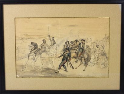 DESSINS. Ecole française du XIXe siècle....