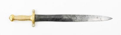 ARMES BLANCHES. Glaive modèle 1831 à poignée...