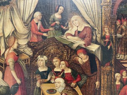 École d'AUGSBOURG vers 1505
Trois scènes...