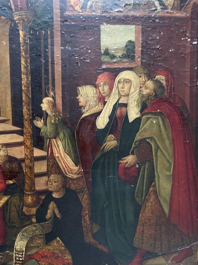 École d'AUGSBOURG vers 1505
Trois scènes...