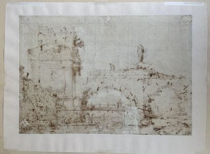 Antonio CANAL dit CANALETTO (Venise 1697-1768)
Caprice...