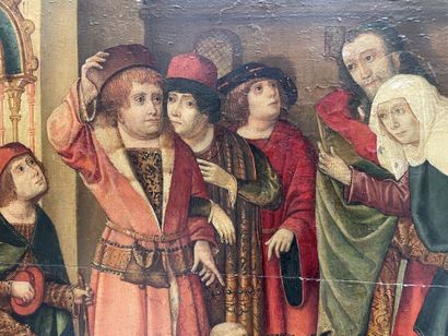 École d'AUGSBOURG vers 1505
Trois scènes...