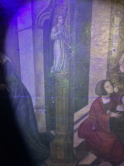 École d'AUGSBOURG vers 1505
Trois scènes...