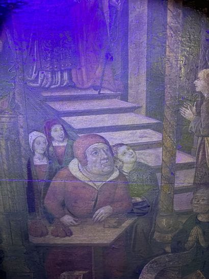 École d'AUGSBOURG vers 1505
Trois scènes...