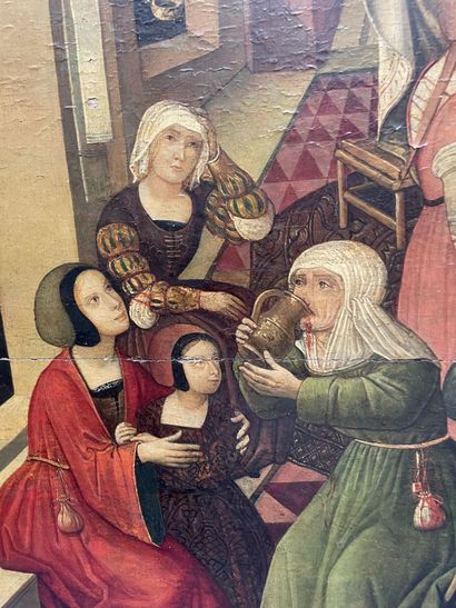 École d'AUGSBOURG vers 1505
Trois scènes...