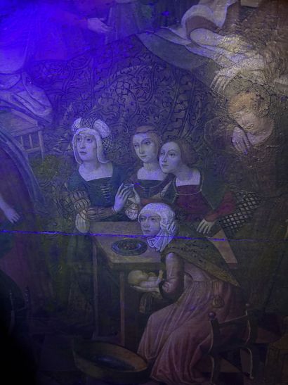 École d'AUGSBOURG vers 1505
Trois scènes...