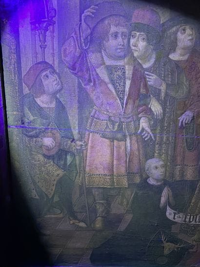 École d'AUGSBOURG vers 1505
Trois scènes...