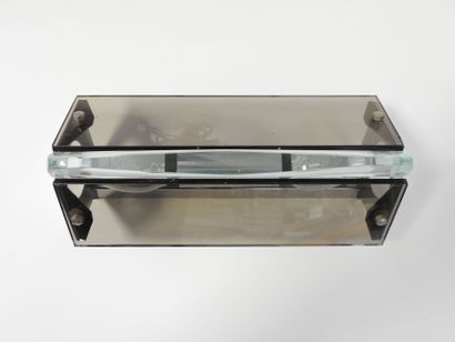 Piece from the 1970s
Two chrome-plated metal...