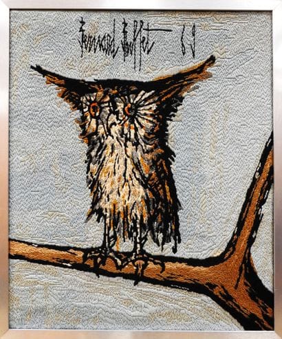 Bernard BUFFET d'après
La chouette.
Signée...
