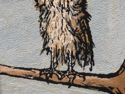 Bernard BUFFET d'après
La chouette.
Signée...