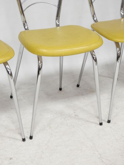 1950s piece
Set of 4 kitchen chairs with...