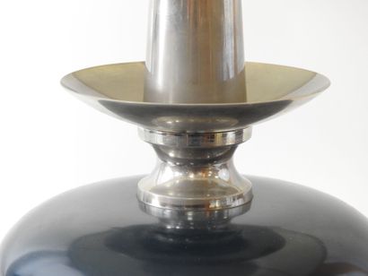 Piece from the 1970s
Lamp base in duck-blue...