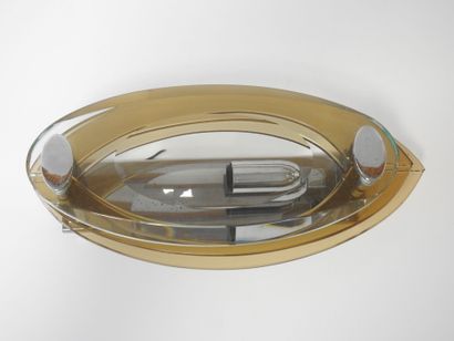 Piece from the 1970s
Two chrome-plated metal...