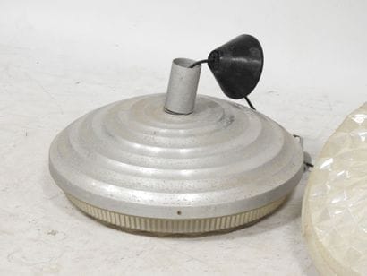 Work from the 1970s
Pair of Space Age aluminum...