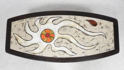 RAYNAUD - XXeme
Table basse de forme tonneau...