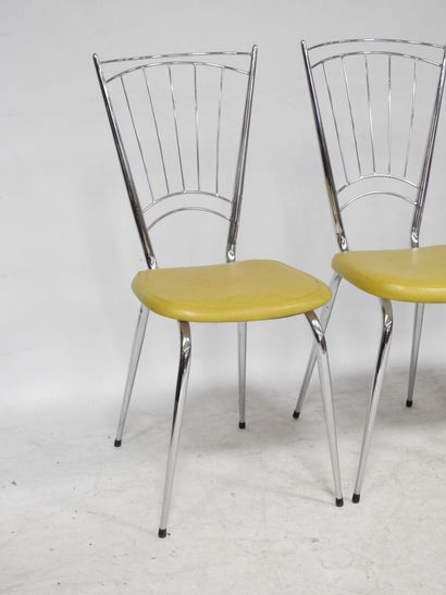 1950s piece
Set of 4 kitchen chairs with...