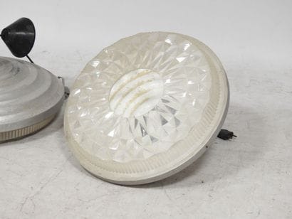 Work from the 1970s
Pair of Space Age aluminum...