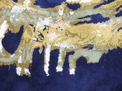 René FUMERON (1921–2004)
Wool rug with a...